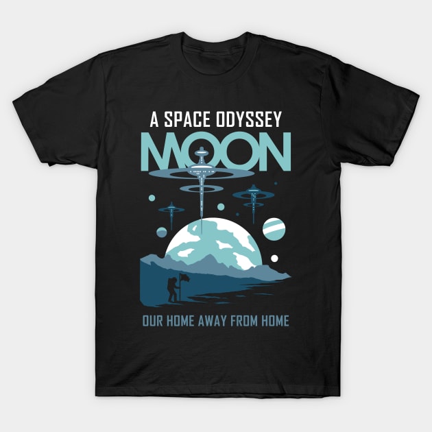 Space Odyssey T-Shirt by StevenToang